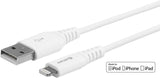 Lightning Cable Mfi 3m Whit 8pin Lightning - Usb A Male