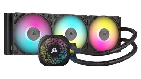 EAN 0840006685432 - Corsair iCUE LINK TITAN RX RGB Procesador Sistema de refrigeración líquida todo en uno 12 cm Negro 1 piez imagen 1