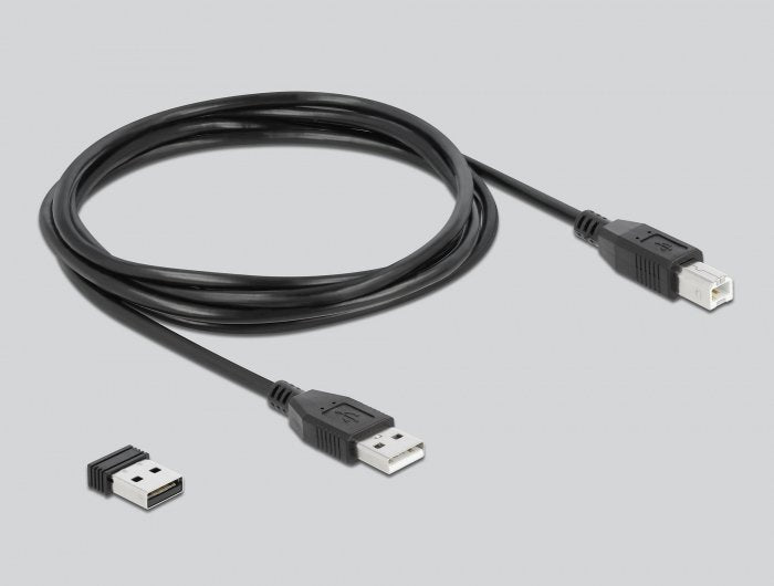 EAN 4043619905621 - DeLOCK 90562 lector de código de barras Lector de códigos de barras portátil 1D/2D CMOS Negro imagen 3