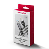 Axagon Ade-Am20 Usb-A 3.2 Gen 1 - Gigabit Ethernet Adapter With Integrated Cat6 Rj-45 Network Cable (2 M), Asix Ax88179b
