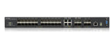 Zyxel Xgs4600-32f L3 Managed Switch 24 Port Gig Sfp 4 Dual Pers And 4x10g Sfp+ Stackable Dual Psu