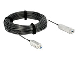 Delock 83740 Cable Óptico Activo Usb 5 Gbps-A Macho > Usb 5 Gbps-A Hembra 50 M