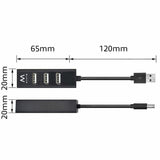 EAN 8032958186804 - Ewent EW1123 hub de interfaz USB 2.0 480 Mbit/s Negroimagen 6)