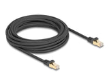 Delock 80321 Rj45 Cable De Red Trenzado Cat.6a S/Ftp 3m Negro