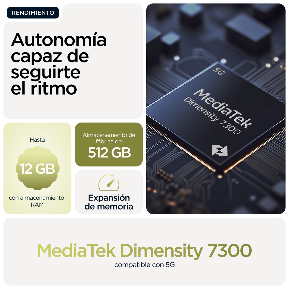 EAN 8033779080517 - Motorola moto g86 5G 16,9 cm (6.67") SIM doble Android 15 USB Tipo C 8 GB 256 GB 5200 mAh Verde imagen 10
