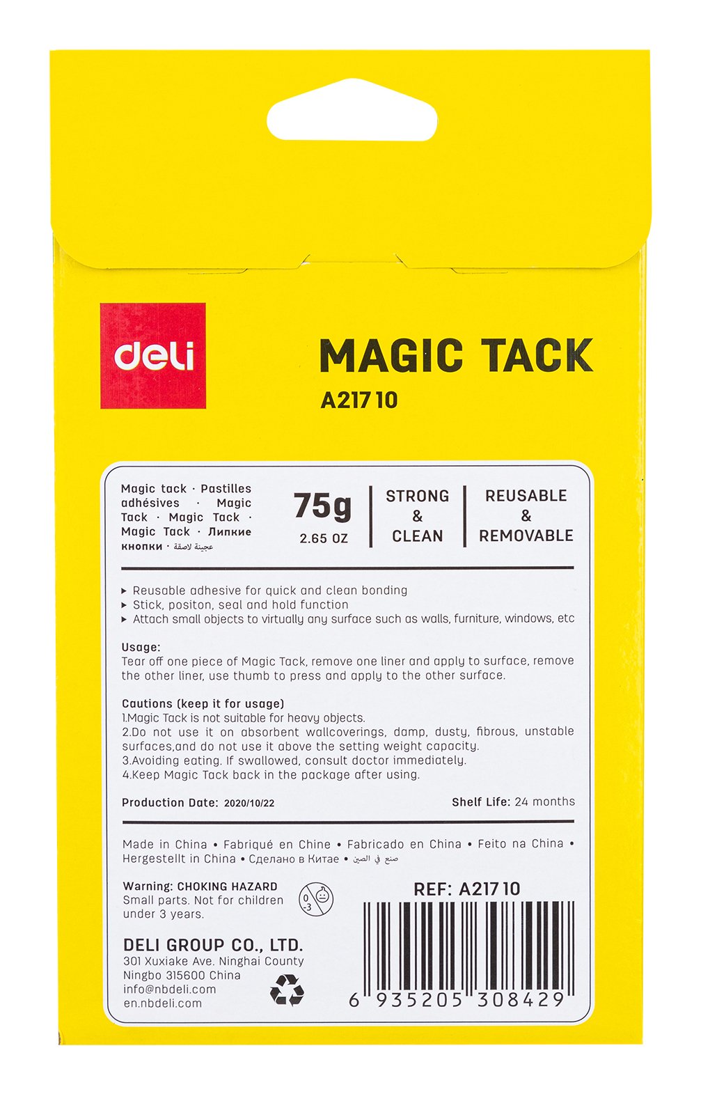 Deli Klebepads 54 Mück, 75g Mick Up Blanco