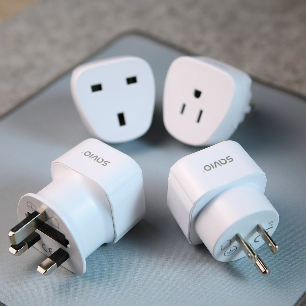 EAN 5901986049074 - Savio AP-02 adaptador e inversor de corriente Universal 3250 W Blanco imagen 7