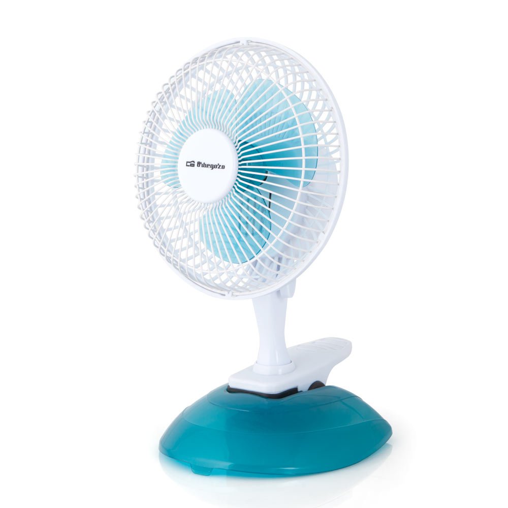 Ventilador De Sobremesa Orbegozo Tf 0219 8w 3 Aspas 15cm 2 Velocidades