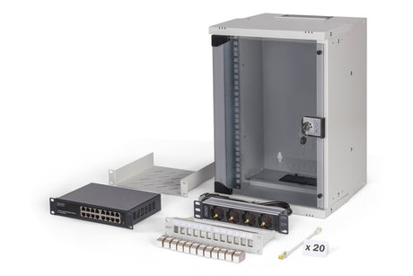 EAN 4016032499428 - Digitus DN-49102-SET armario rack Bastidor de pared Gris imagen 1