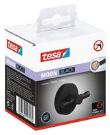 Tesa Handtuchhaken Moon Schwarz