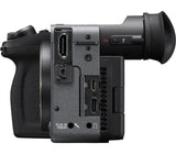 Sony Cinema Line Fx2 Cámara Evil Full Frame Cuerpo + Unidad De Asa Xlr Con Sensor Cmos Exmor R Ideal Para Grabación De Cine Profesional (Ilmefx2b.Cec) - Negro Gris