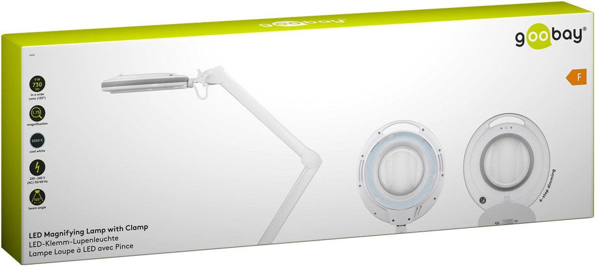 Lámpara De Aumento 9w 730lm 127mmx Kri. 90led Dim Klemm