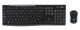 Teclado Nordico + Raton Logitech Mk270 Inalmbrico 2.4 Ghz