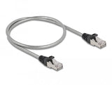 Delock Rj45 Cable Cat.6a U Ftp Mit Metallmantel 0,5 M