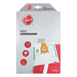 Bolsa Pure Hepa Hoover H60 Para Aspirador Telios Plus 4 Unidades