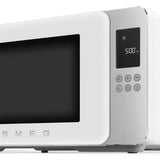 Smeg Mikrowelle M. Grill Moc01whmeu, 4 Fkt, 1900w, Mattweiss