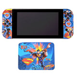 Fr-Tec Carcasas Duras Protectoras Para Joycons De Superman Para Nintendo Switch - Grips Con Relieve Del Logo De