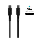 EAN 8591680147274 - FIXED FIXDLS-CC12-BK cable USB USB 2.0 1,2 m USB C 4,8 Gbit/s Negro imagen 1