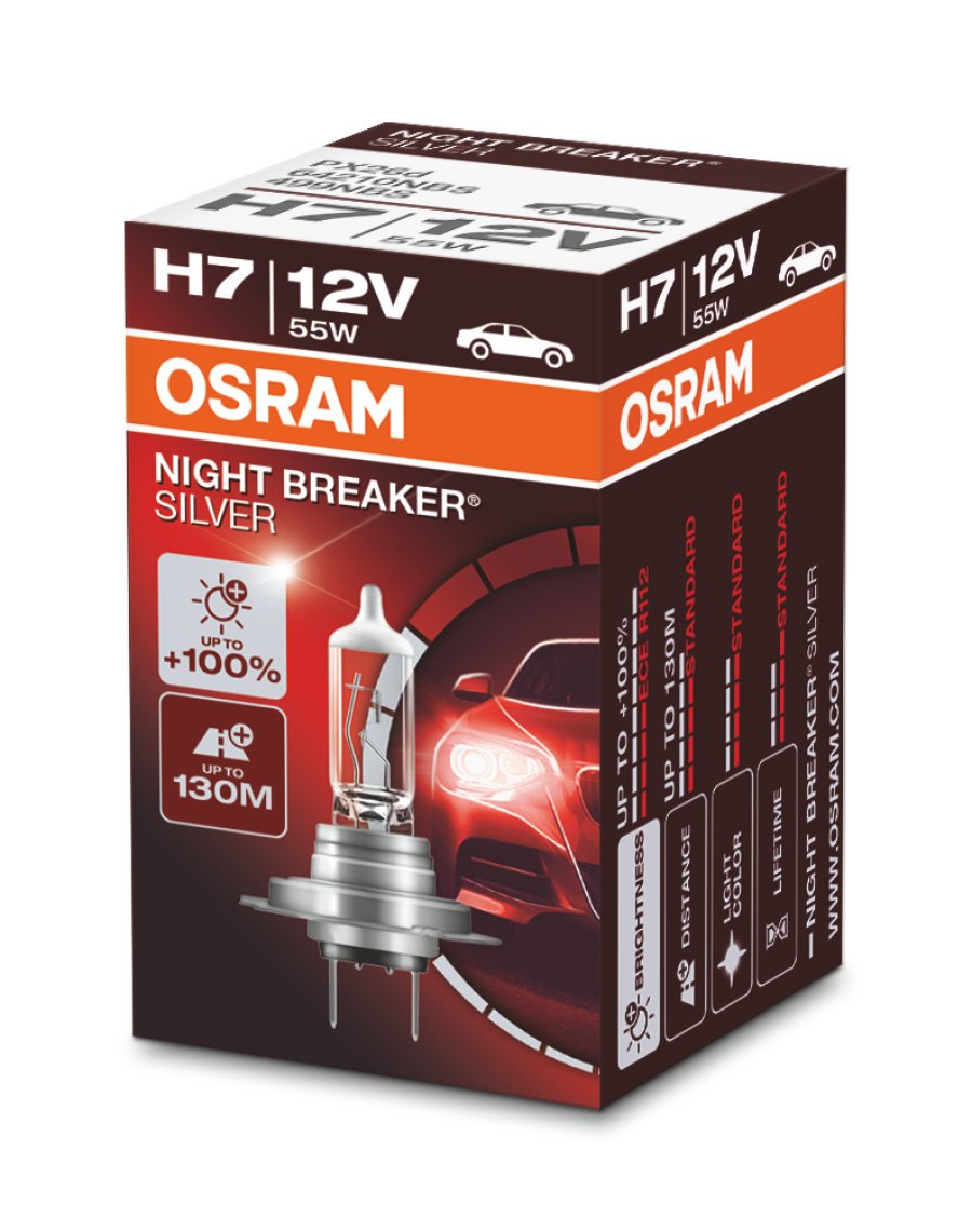 Osram 64210nbs Night Breaker Silver H7 Folding Box