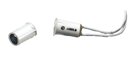 White Miniature Recess Contact (9.5 Mm), 10-Pack
