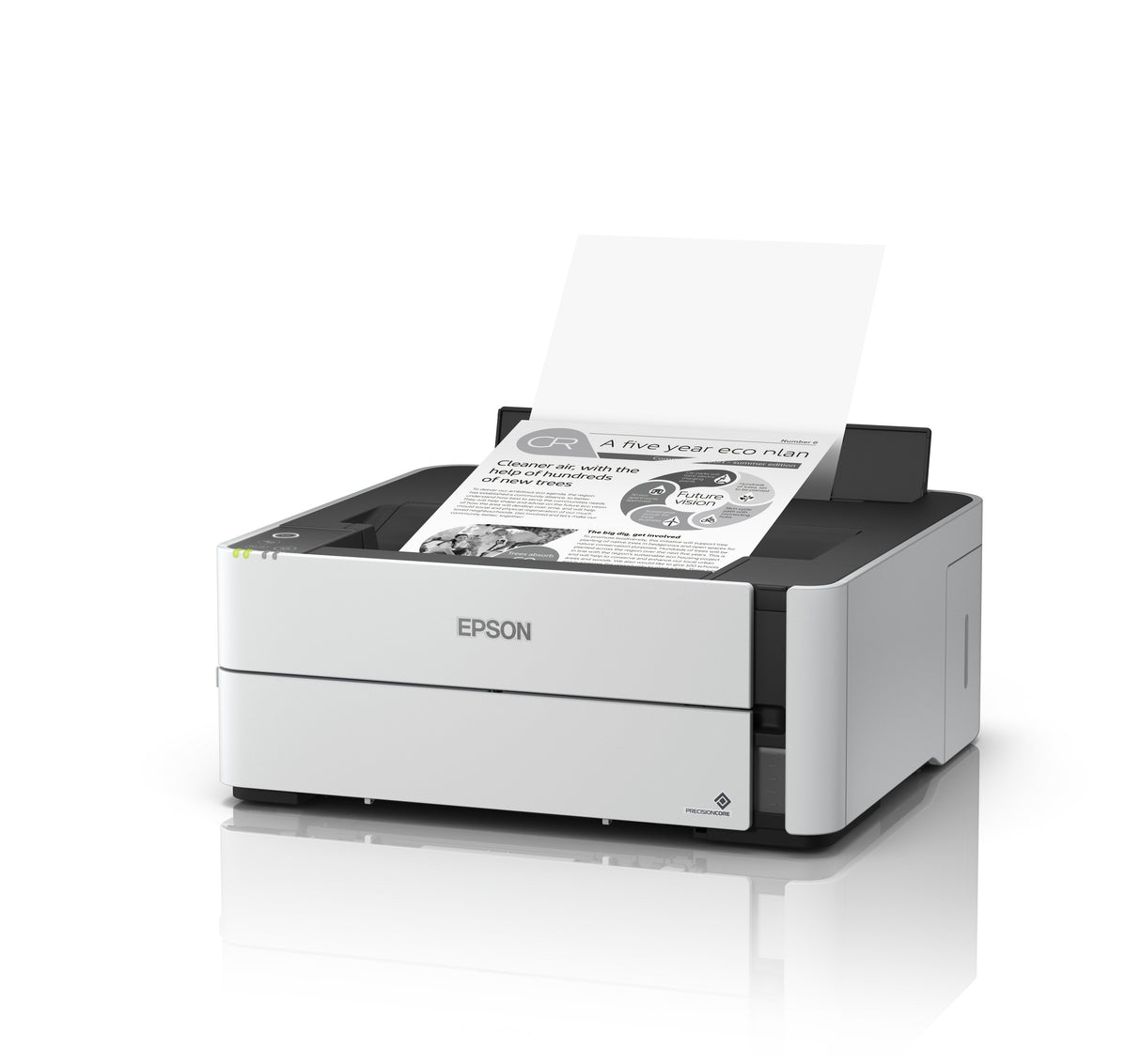 Tinta Epson Ecotank Mono M1180, A4, 1200x2400dpi, 39ppm, Usb, Ethernet, Wi-Fi, Duplex, 3 Años De Garantía Después De Reg.
