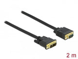 Delock Cable Dvi 12+5 Macho A Vga Macho 2 M