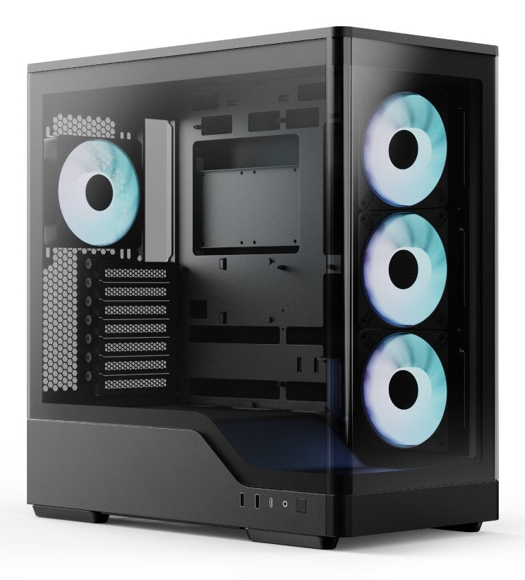 EAN 4711530964071 - Aerocool P500A-BK Midi Tower Negro imagen 1