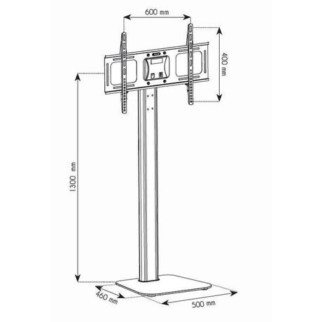 EAN 8054529028863 - Techly ICA-TR11 soporte para TV 177,8 cm (70") Negro, Plata imagen 3