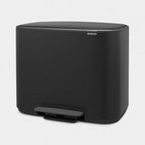 EAN 8710755121227 - Brabantia 121227 cubo de basura Rectangular Negro imagen 6