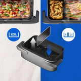 Philips Airfryer Na565 02 Megabasket 9,5l 2750w Silver Negro (Na565/02)