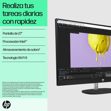 EAN 0198990480930 - HP 27-cr0081ns Intel® Core™ i5 i5-1335U 68,6 cm (27") 1920 x 1080 Pixeles Pantalla táctil PC todo en uno  imagen 4