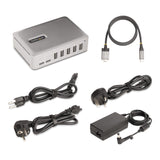 EAN 0065030899086 - StarTech.com 10G5A2CS-USB-C-HUB hub de interfaz USB 3.2 Gen 2 (3.1 Gen 2) Type-C 10000 Mbit/s Plata imagen 7