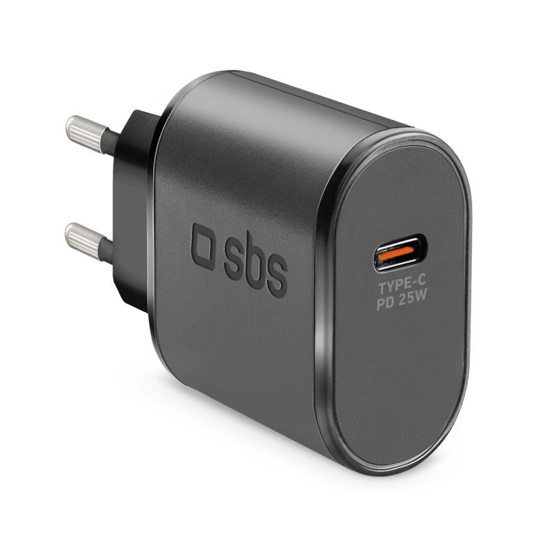 Sbs Tetr1cpd25 Cargador Usb-C Pd 25w Negro