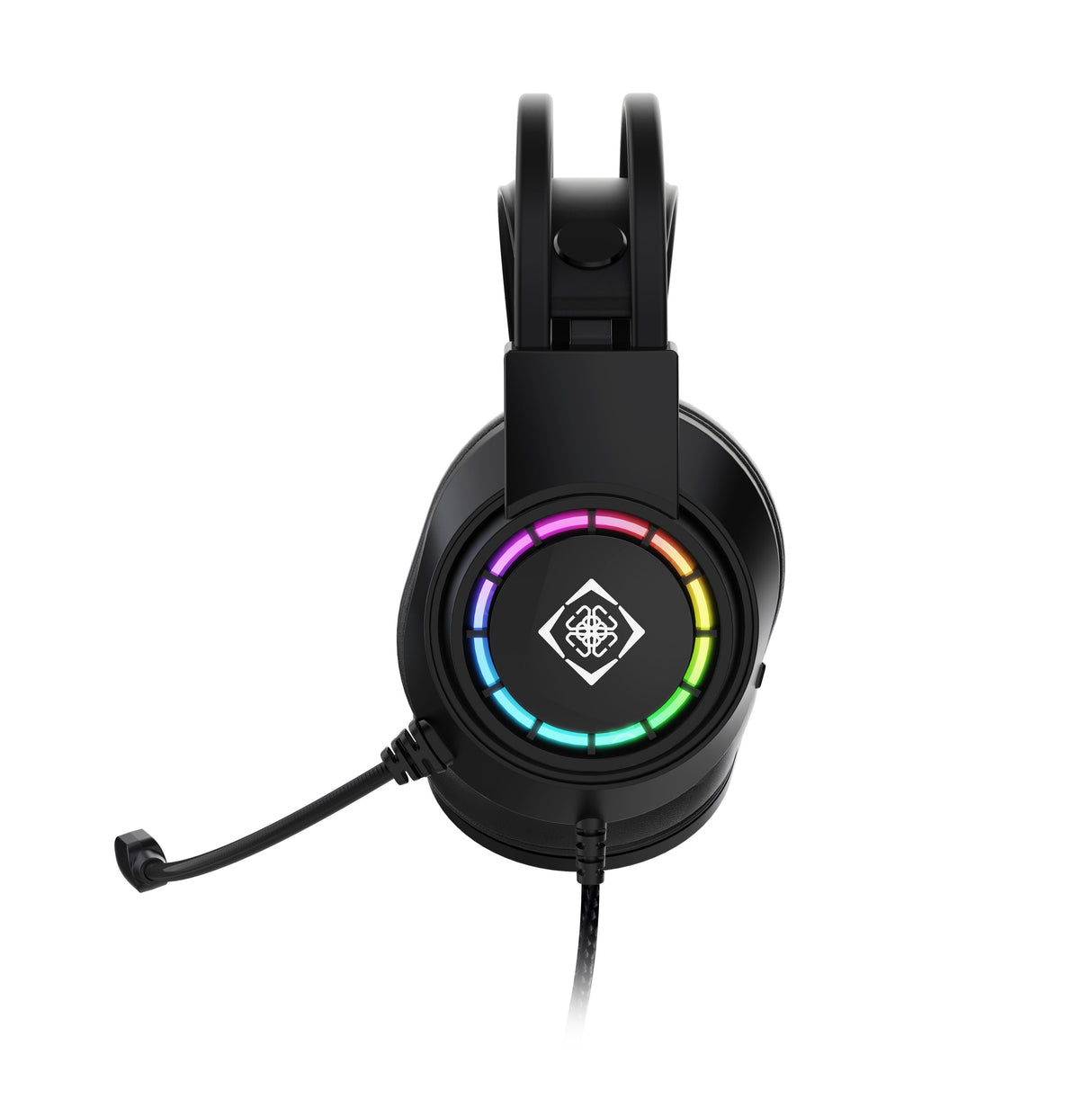 Deltaco Dh220 Gaming Headset Usb Stereo Rgb Schwarz