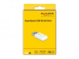 Delock Usb 3.0 Dualband Wlan Ac A B G N Micro Stick 867 + 300 Mbps