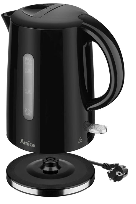 EAN 5906006940492 - Amica KF 1002 tetera eléctrica 1,7 L 2200 W Negro imagen 3