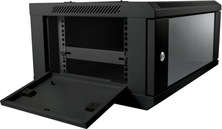 EAN 4038816103406 - ALLNET ALL-SMC6412SCHWARZ armario rack 12U Bastidor de pared Negro imagen 3
