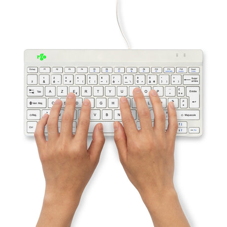 EAN 8719274492023 - R-Go Tools RGOCOFRWDWH teclado Oficina USB Francés imagen 5