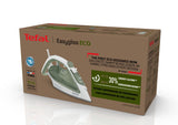 Tefal Easygliss Eco Fv5781e1 Plancha Vapor-Seco Durilium Airglide Soleplate 2800 W Blanco, Verde