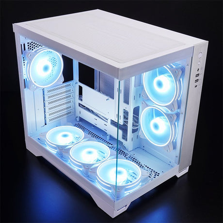 EAN 753263079145 - Chieftec GM-30W-TG-OP carcasa de ordenador Cubo Blanco imagen 12