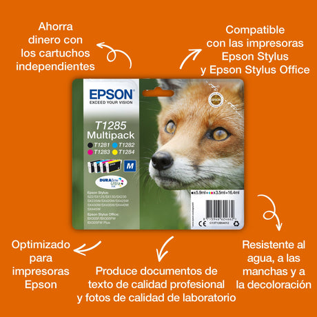 EAN 5057454503637 - Epson Fox T1283 cartucho de tinta 1 pieza(s) Original imagen 3