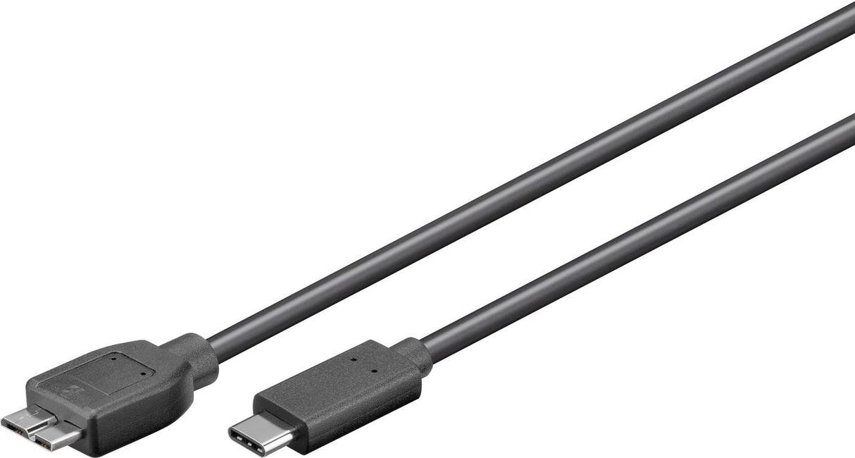 EAN 5712505644768 - Microconnect USB3.1CAMIB3.01 cable USB USB 3.2 Gen 1 (3.1 Gen 1) 1 m USB C Micro-USB B Negro imagen 1