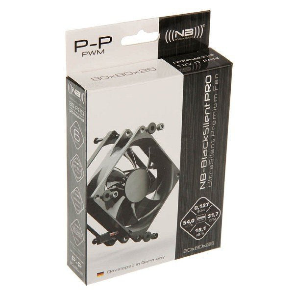 Noiseblocker Blacksilent Pro Fan P-P - 80 Mm