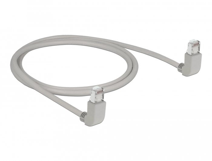 Delock 83517 Cable De Red Rj45 Cat.6a S/Ftp Acodado Hacia Arriba / Hacia Arriba 1 M