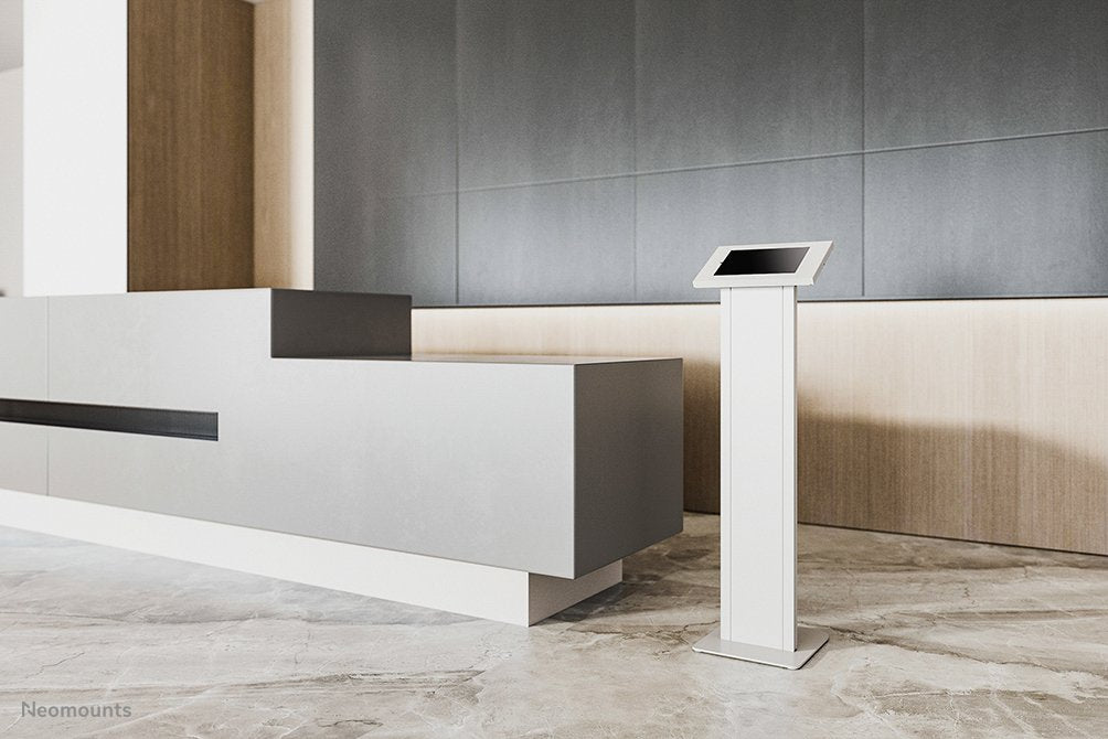 Tablet-Bodenständer 75x75 9.7-11'' Abschliessbar Blanco