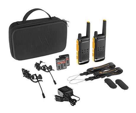 EAN 5031753007188 - Motorola T82 Extreme Twin Pack two-way radios 16 canales Negro, Naranja imagen 6