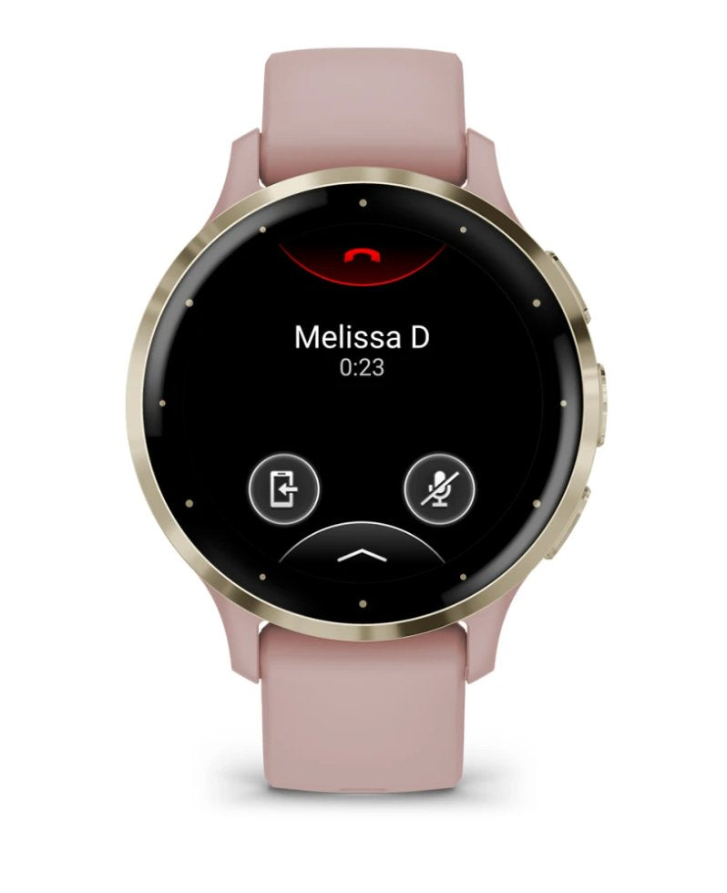 EAN 0753759314804 - Garmin Venu 3S 3,05 cm (1.2") AMOLED 41 mm Digital 390 x 390 Pixeles Pantalla táctil Oro, Rosa Wifi GPS ( imagen 2