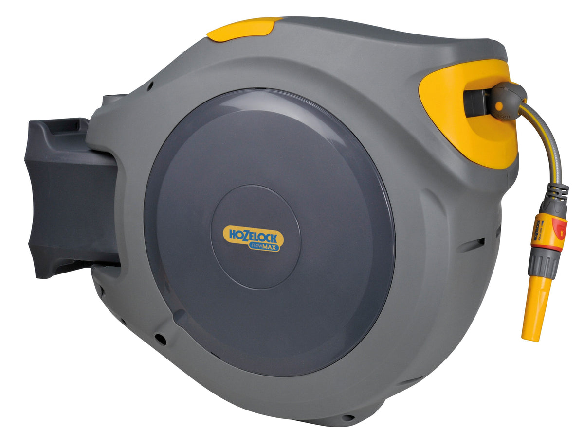 Hozelock 2597 0000 Flowmax Auto Reel 30 M Gartenschlauchaufroller 30 1 Ud. Gris