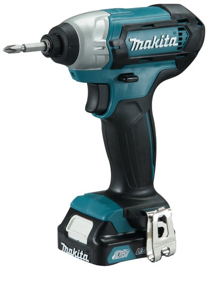 Makita Td110dsmj Atornilladora De Impacto Con Batería Negro, Turquesa 1/4" 2600 Rpm 110 Nm 10,8 V