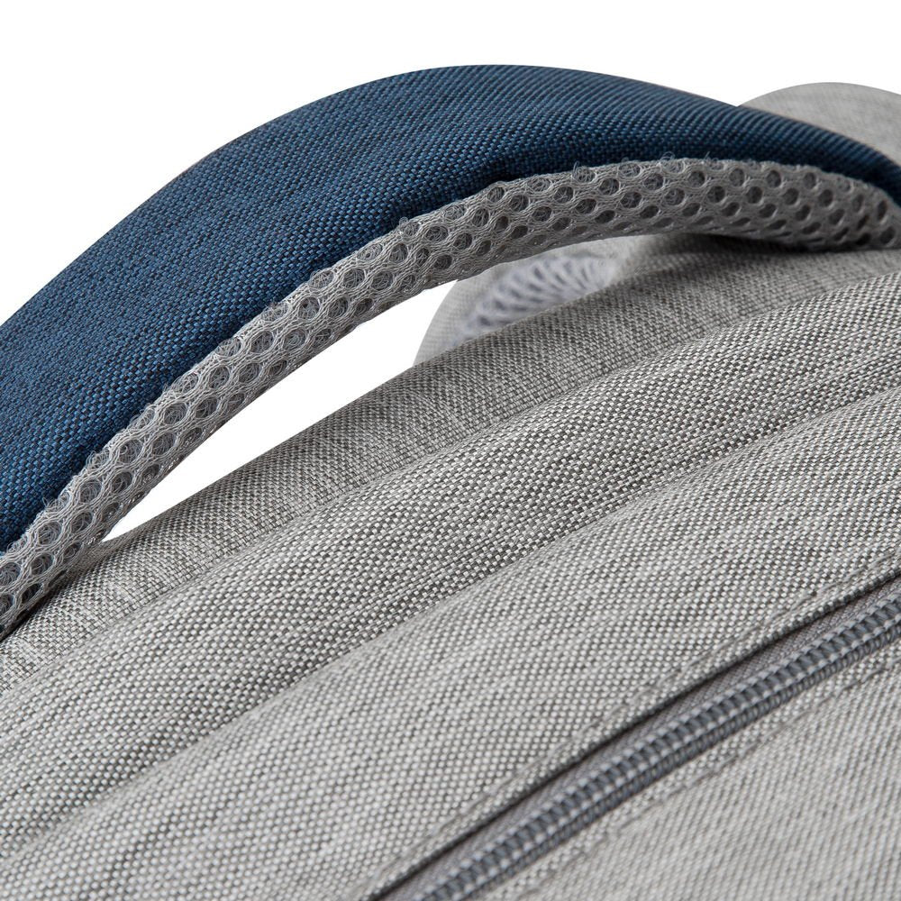 Mochila Riva Nb Prater 17.3" 7567 Gris/Azul Oscuro
